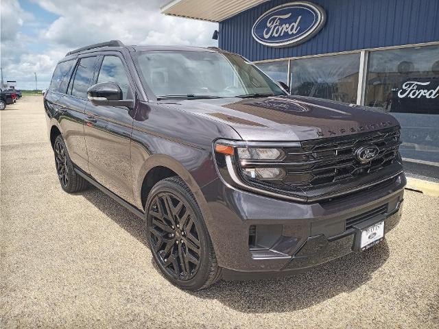 2026 Ford Expedition Platinum 4x4 in Gray — front three-quarter view