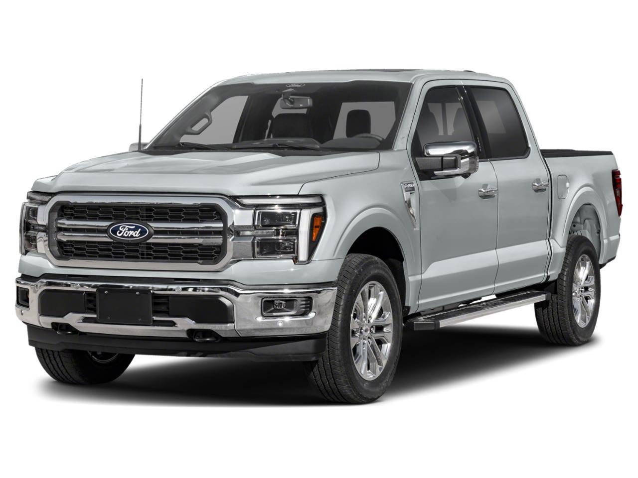 2026 Ford F-150 LARIAT 4WD SuperCrew 5.5' Box in Avalanche — front three-quarter view